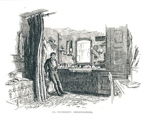 Charles Wyndham Dressing Room Overlooking Piccadilly at the Criterion Theatre by Unbekannt