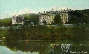 Chatsworth House, late 19th-early 20th century by Unbekannt