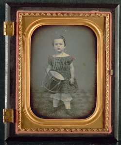 Child with Drum by Unbekannt