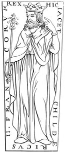 Childeric II, 12th century by Unbekannt