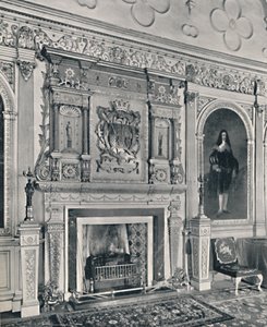 Chimney-Piece at Audley End, 1927