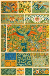Chinese painting, weaving, embroidery and cloisonné by Unbekannt