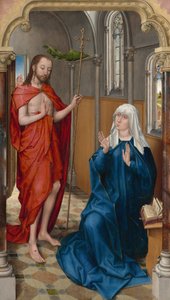 Christ Appearing to the Virgin by Unbekannt
