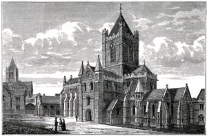 Christ Church Cathedral, Dublin by Unbekannt
