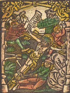 Christ Nailed to the Cross, fourth quarter 15th century by Unbekannt