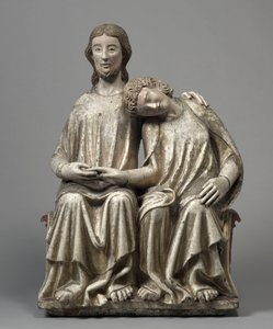 Christ and Saint John the Evangelist by Unbekannt