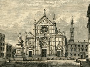 Church of Santa Croce, Florence, 1890