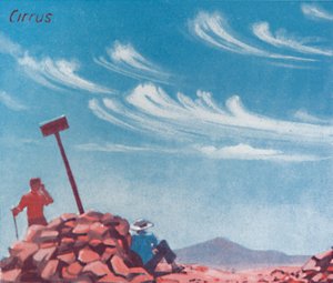 Cirrus - A Dozen of the Principal Cloud Forms In The Sky by Unbekannt