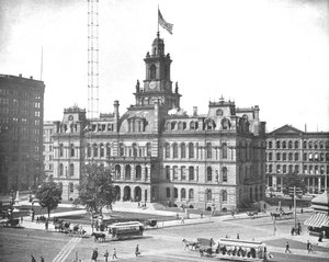 City Hall, Detroit, Michigan, USA