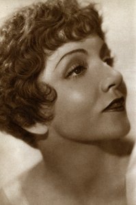 Claudette Colbert, French-American actress