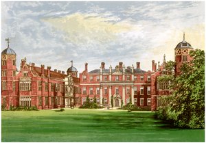 Cobham Hall, Kent, Home of the Earl of Darnley, c1880 by Unbekannt