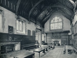 College Hall, Looking West, 1926 by Unbekannt