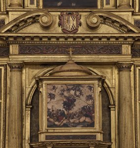 Collegiate Church. Interior. The High Altar (detail) by Unbekannt