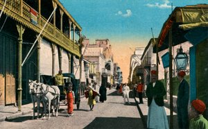 Colmar Street, Suez, Egypt, 20th century by Unbekannt