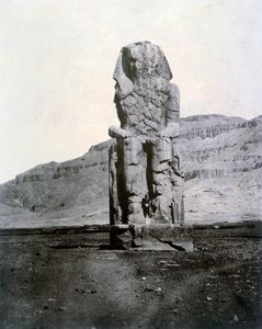 Colossi of Memnon, Thebes, Egypt, 1852 by Unbekannt