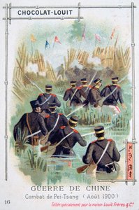 Combat at Pei-Tsang, China, Boxer Rebellion by Unbekannt