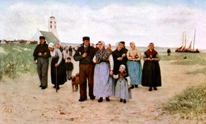 Coming from Church, 1926 by Unbekannt