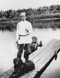 Composer Sergei Rachmaninov by Unbekannt