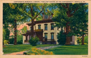 Confederate Memorial Library, Danville, Virginia by Unbekannt