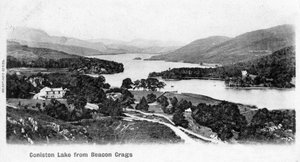 Coniston Lake, Lake District, Cumbria by Unbekannt