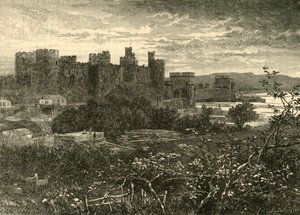 Conway Castle, from the Road to Llanrwst
