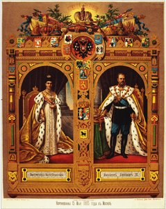 Coronation of Alexander III Sheet by Unbekannt