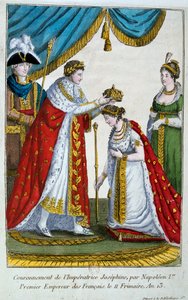Coronation of the Empress Josephine, 2nd December 1804, 19th Century by Unbekannt