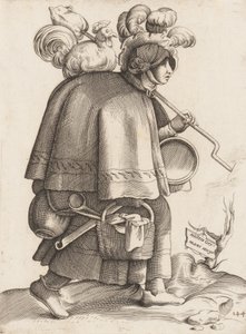 Costume Plate: Wife of a Warrior from Germany by Unbekannt