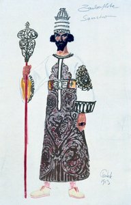 Costume Design for Sarastro, 1913 by Unbekannt