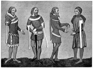 Costume of the 14th Century, 1910