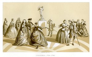 Costumes, 1720-1740, 1885