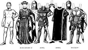 Costumes of Men and Women as Worn in the Period When Henry V Reigned