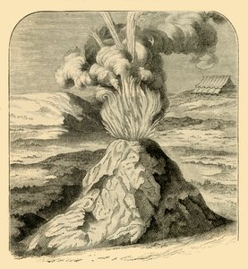 Cotopaxi in Eruption in 1743, 1881 by Unbekannt