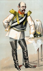 Count Otto von Bismarck, Prusso-German statesman, 1870 by Unbekannt