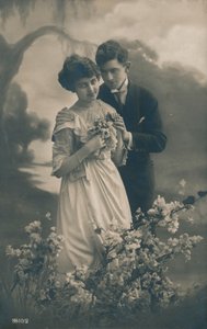 Couple, c1910 by Unbekannt