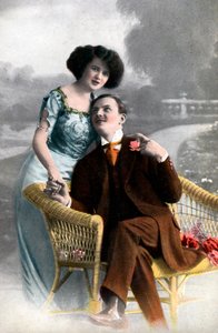Couple in love, early 20th century