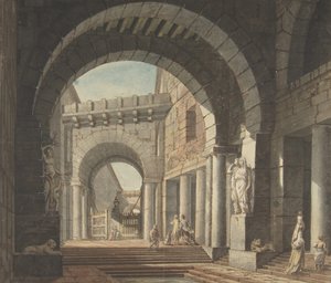 Courtyard by Unbekannt