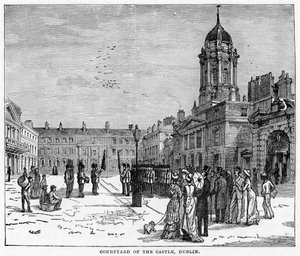 Courtyard of the Castle, Dublin