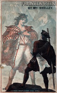 Cover of Frankenstein, by Mary Shelley by Unbekannt