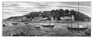 Cowes Harbour, Isle of Wight, 1900 by Unbekannt