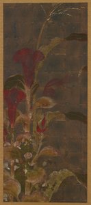 Coxcombs, Maize and Morning-Glories