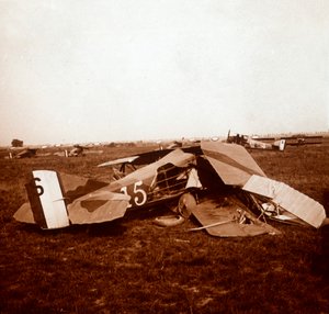 Crashed Plane