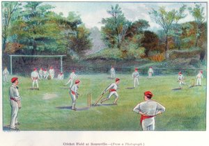 Cricket Field at Bournville by Unbekannt