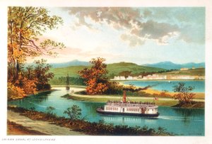 Crinan Canal at Lochgilphead, Scotland