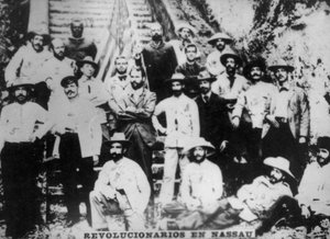 Cuban revolutionaries in Nassau by Unbekannt