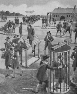 Curious Old-Time Military Punishments, c1934 by Unbekannt