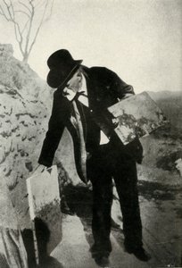 Cézanne with Painting and Palette