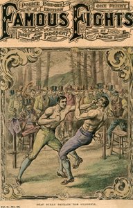 Deaf Burke defeats Tom O