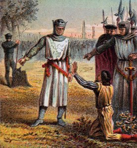 Death of Piers Gaveston, 1312, c1850