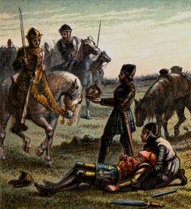 Death of Richard the Third, 1485, c1850 by Unbekannt